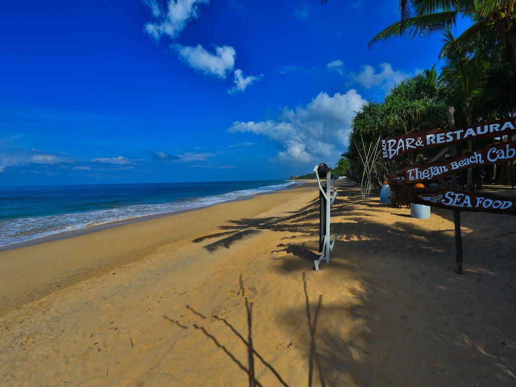 Thejan Beach Cabanas Bentota Exteriér fotografie